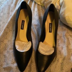 Nine West pointed heels.
